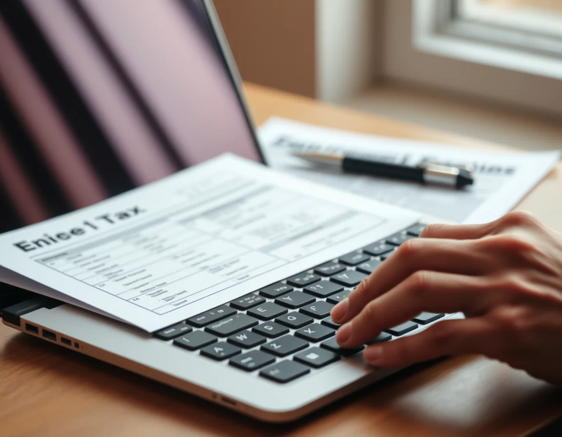 Photo illustrating Self Assessment software step-by-step for UK Uber and private hire drivers