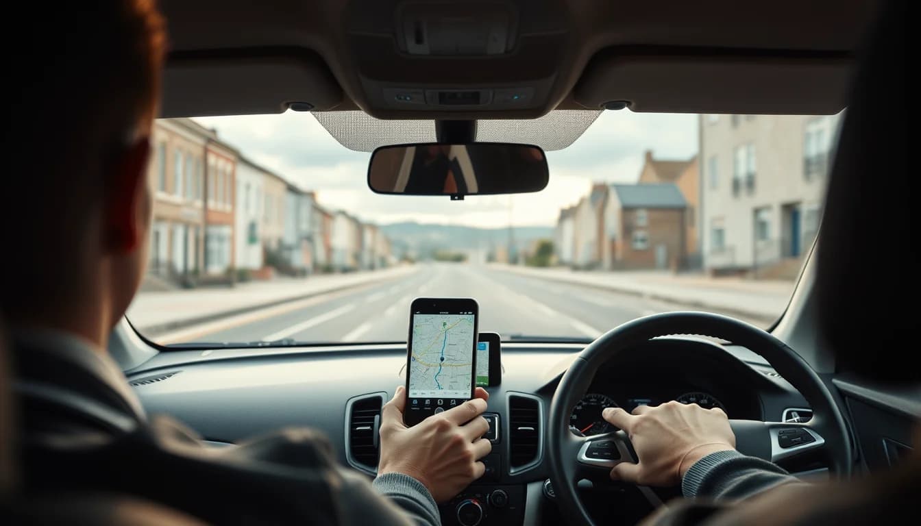 Photo illustrating Uber driver tax return UK in Cardiff, 2026 update for UK Uber and private hire drivers