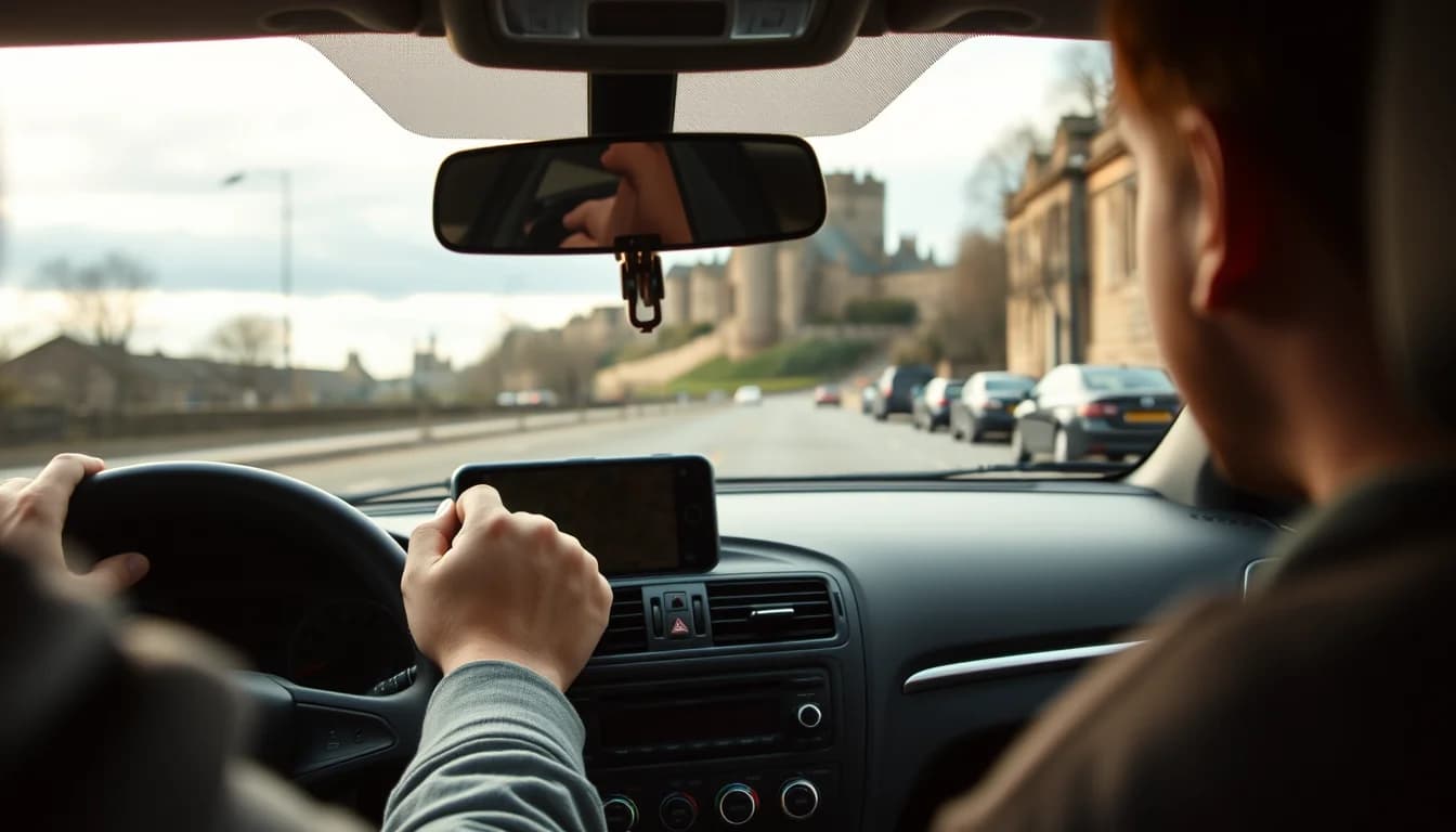 Photo illustrating VAT registration online in Edinburgh for UK Uber and private hire drivers